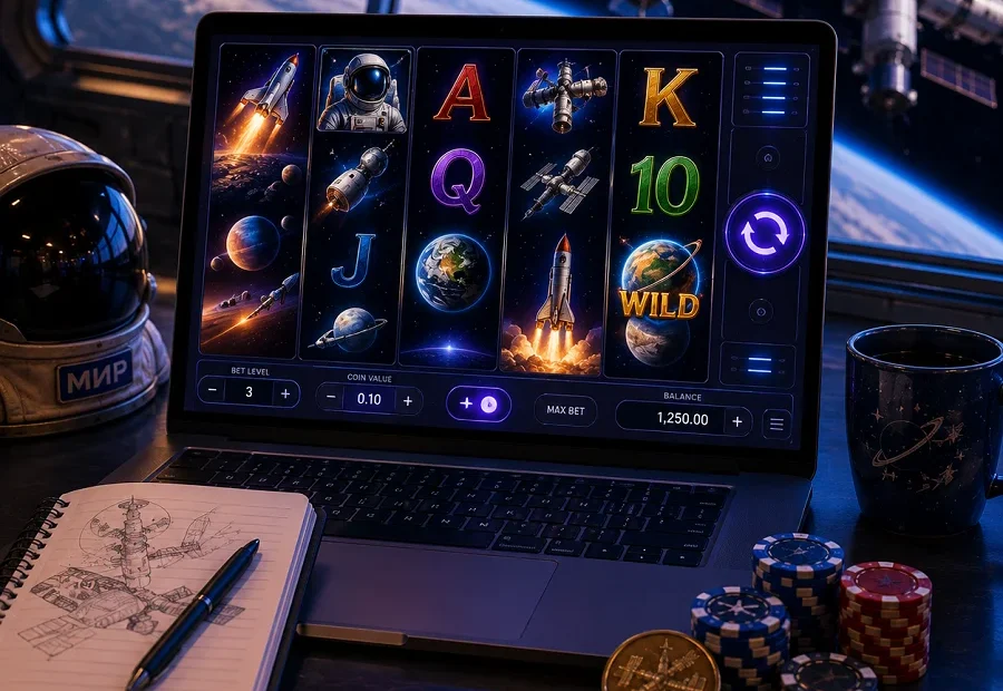 Space-themed slots